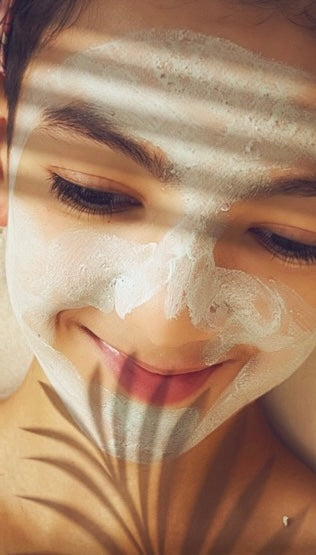 stick Masque anti acne nettoyant en bâton de thé vert, bâton d'argile purifiant, contrôle du sébum, Anti-acné, aubergine,