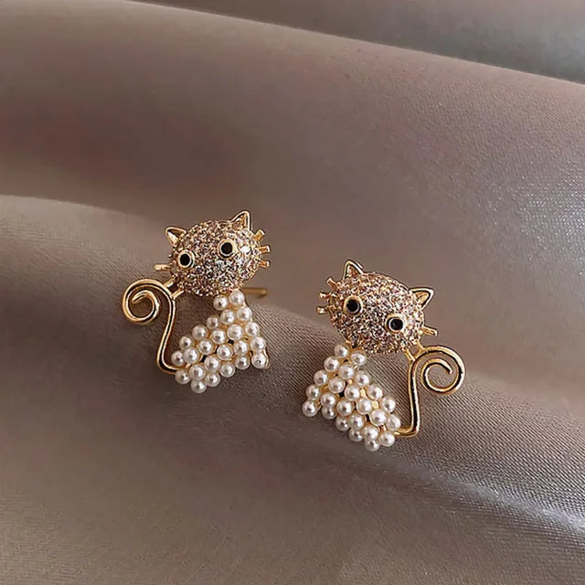 Boucles d'oreilles en Zircon pour femmes, bijoux de luxe exquis, strass brillants, géométrique, fête de mariage, AAA, offre spéciale