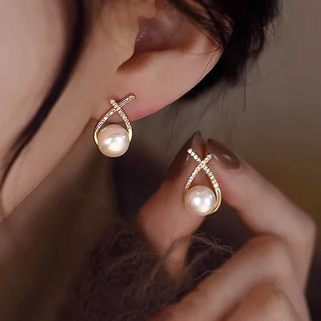 Boucles d'oreilles pendantes à pampilles à long fil pour femmes, barre de périphérie brillante vintage, document en or, bijoux à la mode, nouveau