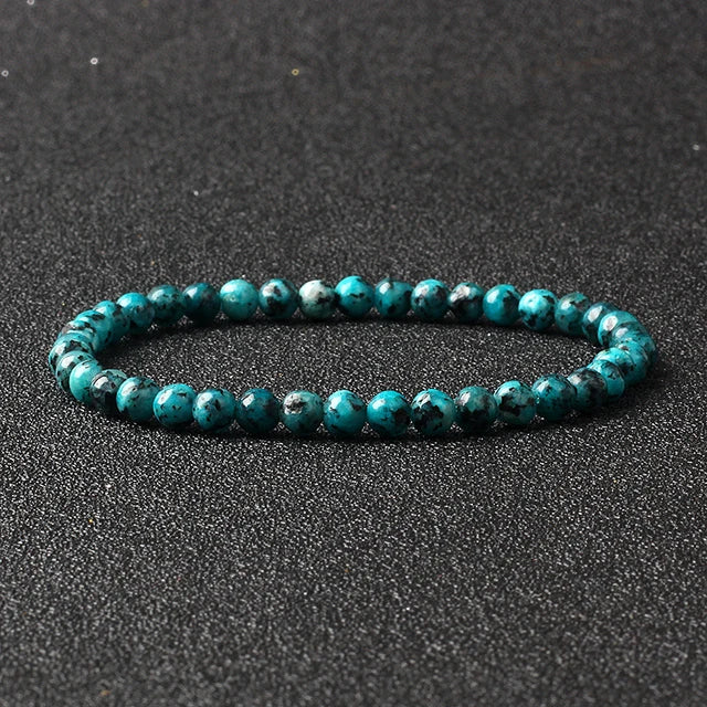 Bracelets Lithothérapie - Pierre Naturelle Boule - Diamètre 4 mm Bracelets Lithothérapie - Pierre Naturelle Boule - Diamètre 4 mm
