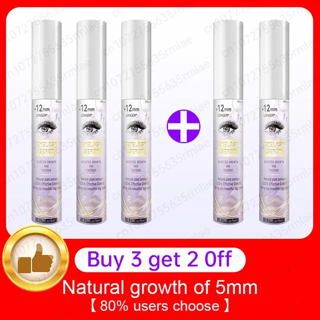 Sérum naturel de croissance des cils, rehausseur de cils rapide en 7 jours, plus long, plus complet, cils, sourcils, lifting, produits de soins pour les yeux, maquillage, l'UNICEF