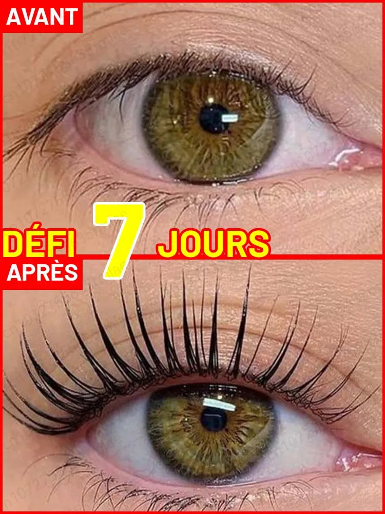 Sérum naturel de croissance des cils, rehausseur de cils rapide en 7 jours, plus long, plus complet, cils, sourcils, lifting, produits de soins pour les yeux, maquillage, l'UNICEF