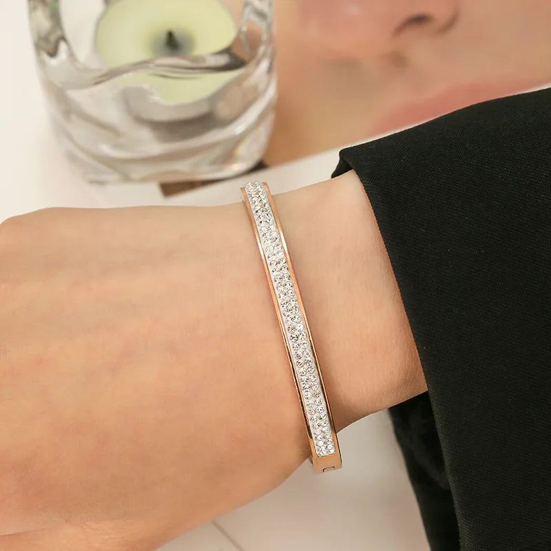 VQYSKO-Bracelet turc à coupe ronde pour femme, cadeau parfait pour couple