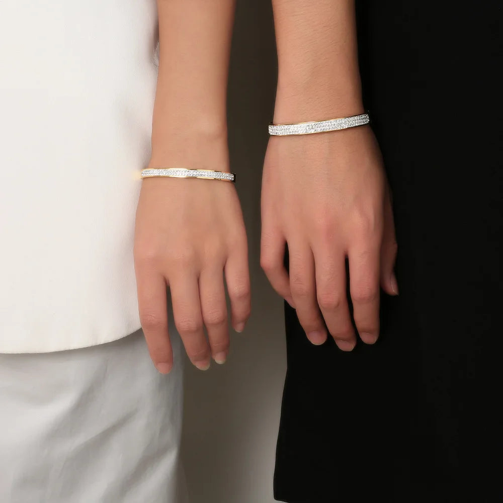 VQYSKO-Bracelet turc à coupe ronde pour femme, cadeau parfait pour couple